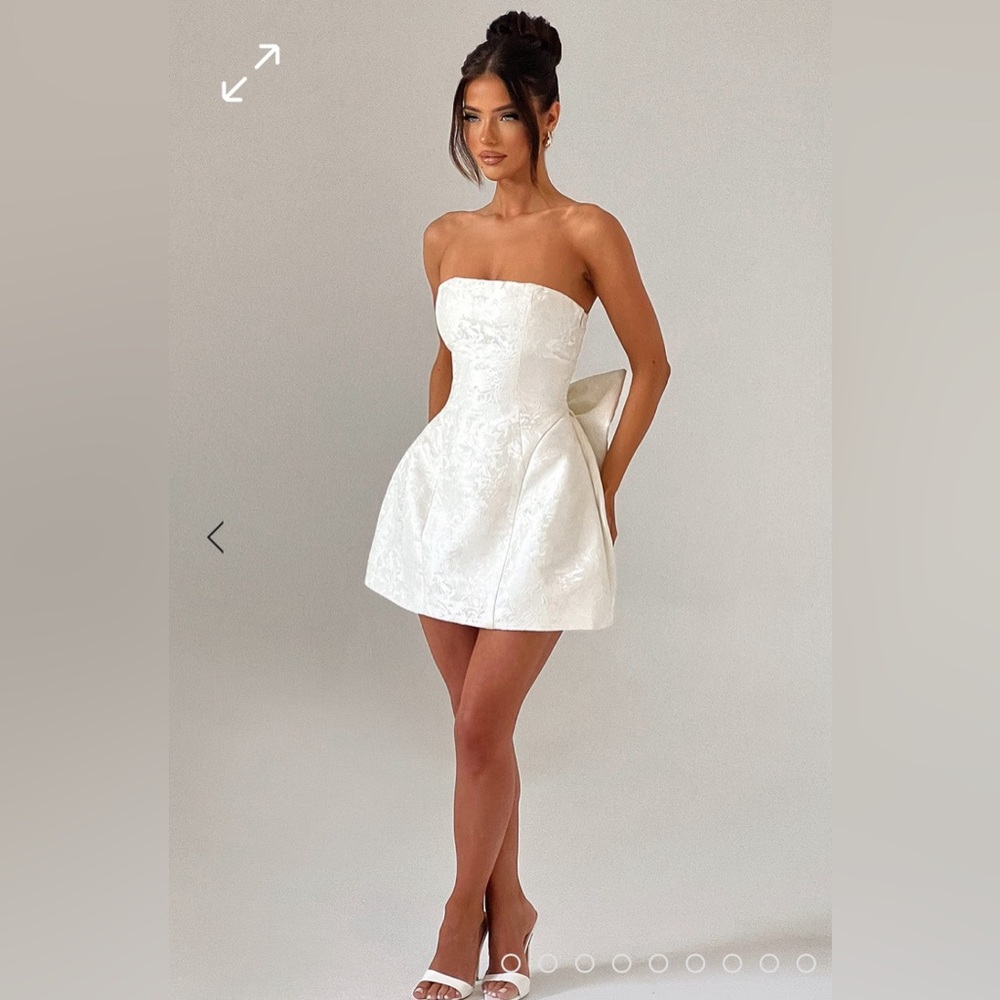 ELENORA MINI DRESS - IVORY